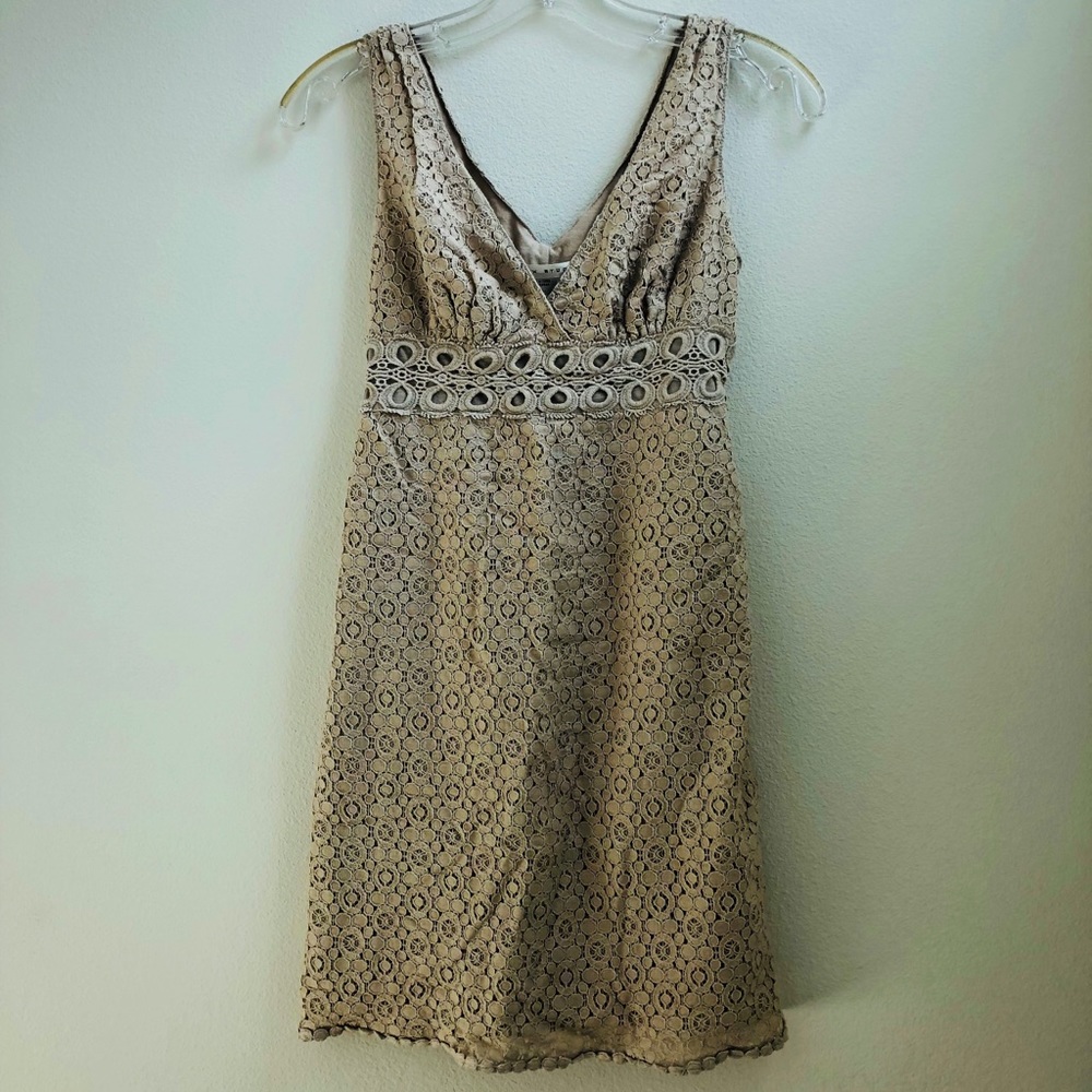 Max Studio Sleeveless Lace Dress